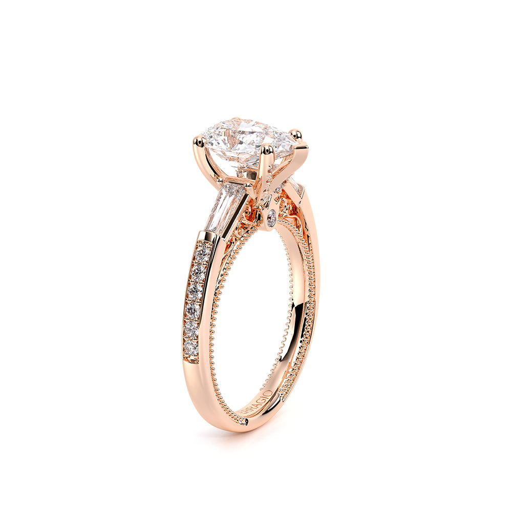 Venetian-5085ps-18k Rose Gold Pear