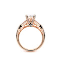 Venetian-5085ps-14k Rose Gold Pear