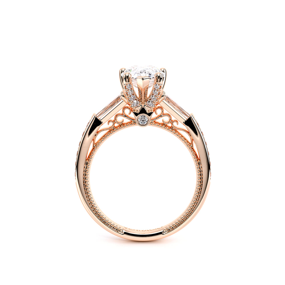 Venetian-5085ps-18k Rose Gold Pear