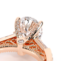 Verragio Three-Stone Pear Engagement Ring