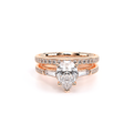Verragio Three-Stone Pear Engagement Ring
