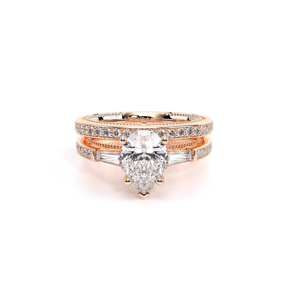 Venetian-5085ps-18k Rose Gold Pear
