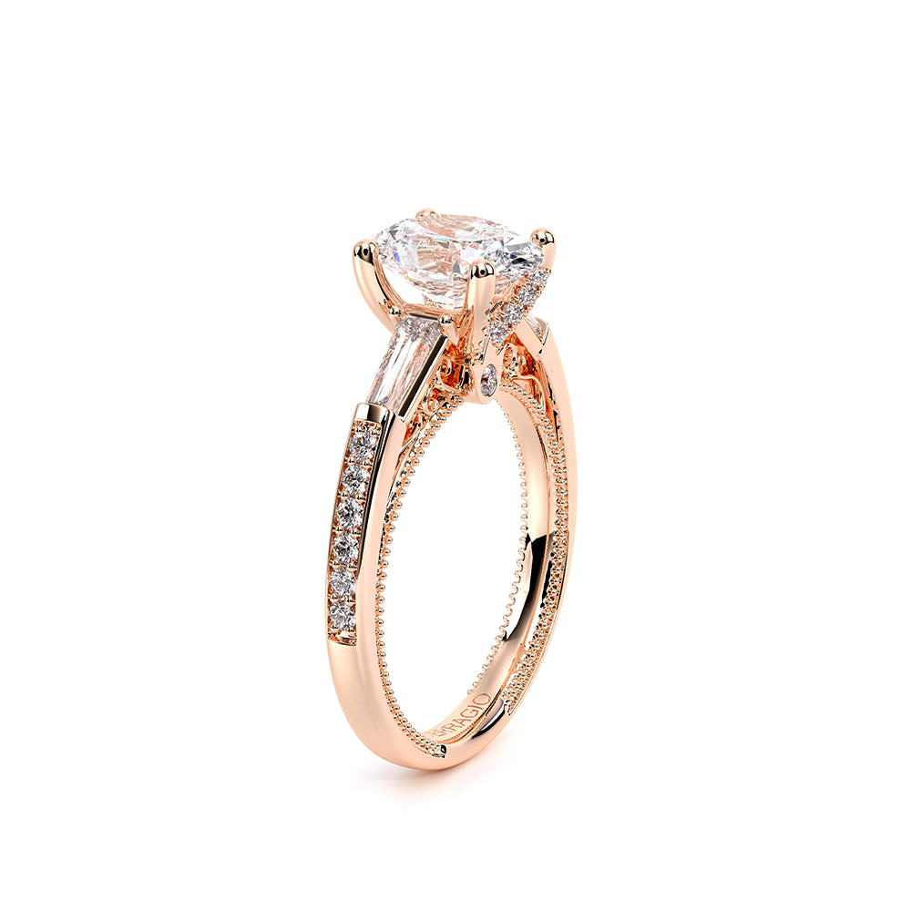 Venetian-5085ov-18k Rose Gold Oval