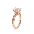Venetian-5085em-18k Rose Gold Emerald