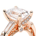 Venetian-5085em-14k Rose Gold Emerald