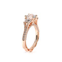 Venetian-5086r-18k Rose Gold Round