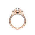 Venetian-5086r-18k Rose Gold Round
