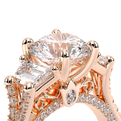Verragio Three-Stone Round Engagement Ring