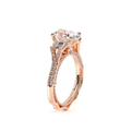 Verragio Three-Stone Oval Engagement Ring