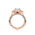Verragio Three-Stone Oval Engagement Ring