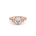 Verragio Three-Stone Oval Engagement Ring