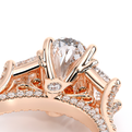 Verragio Three-Stone Oval Engagement Ring