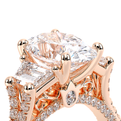 Verragio Three-Stone Oval Engagement Ring