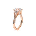 Venetian-5086em-14k Rose Gold Emerald