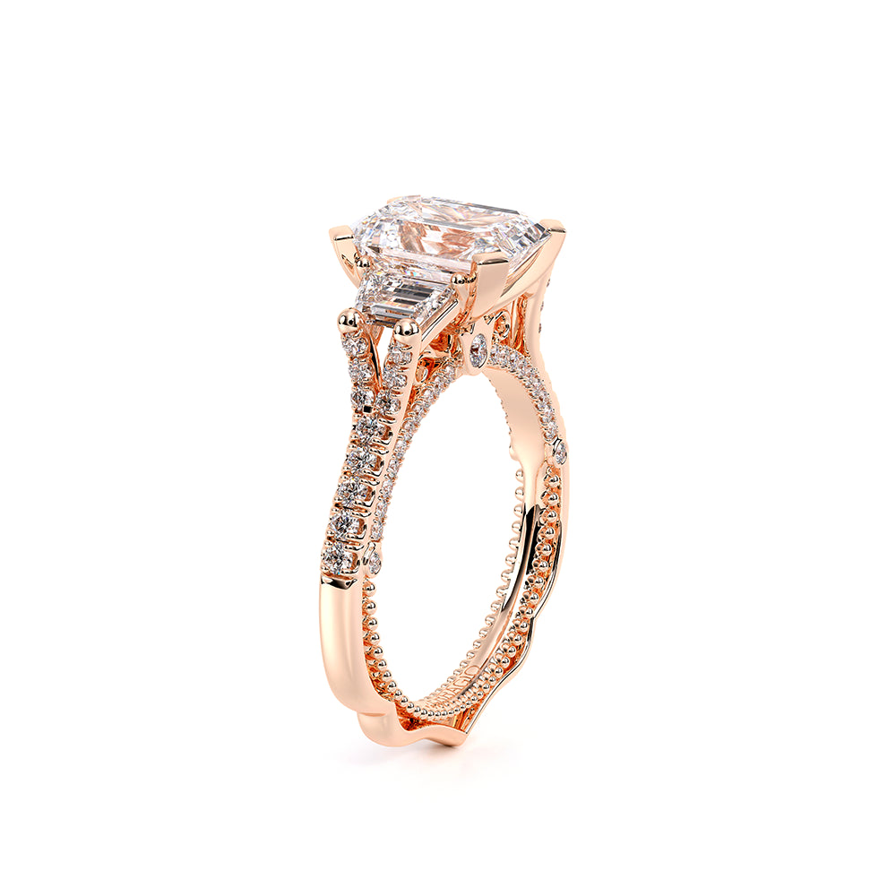 Venetian-5086em-14k Rose Gold Emerald