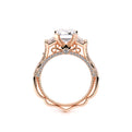 Venetian-5086em-14k Rose Gold Emerald