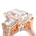 Venetian-5086em-14k Rose Gold Emerald