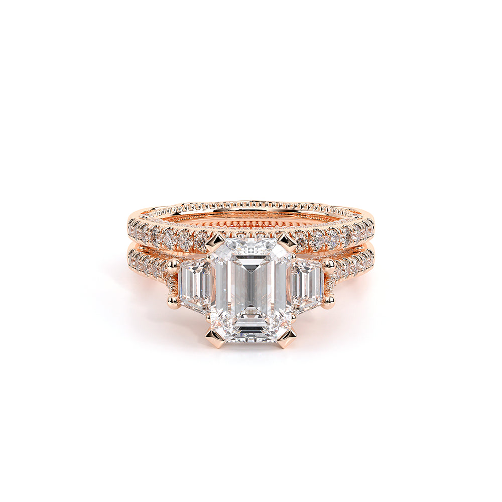 Venetian-5086em-14k Rose Gold Emerald