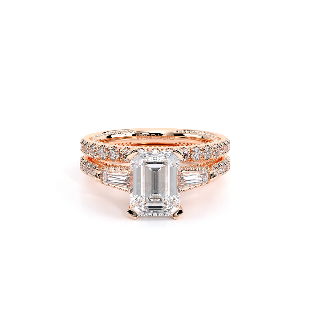 Verragio Emerald Engagement Ring