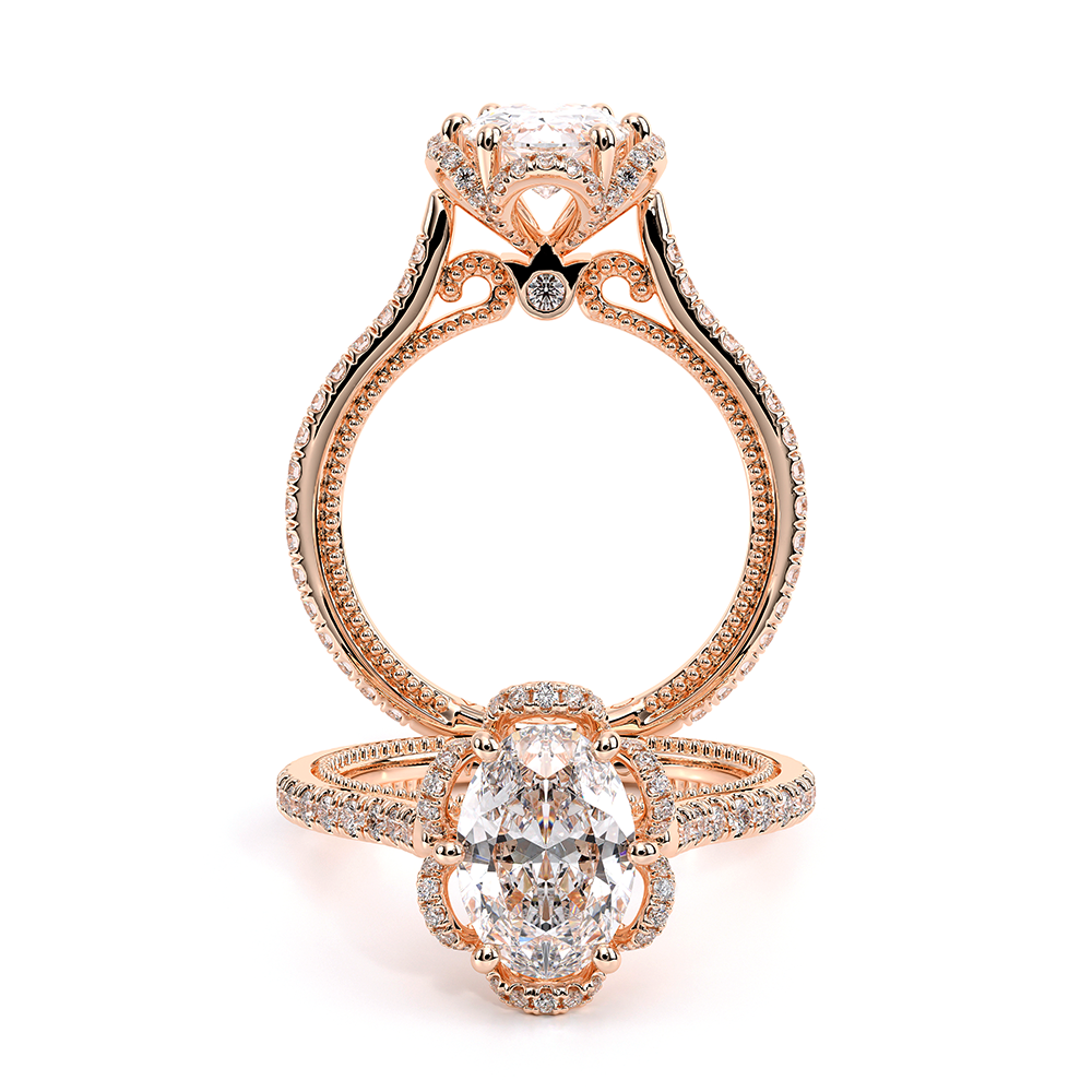Verragio Halo Oval Engagement Ring
