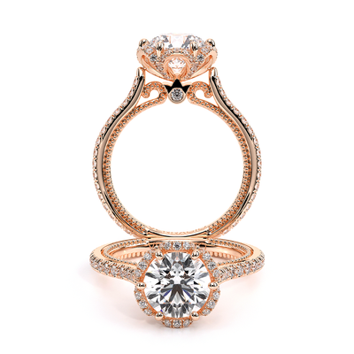 Verragio Halo Round Engagement Ring