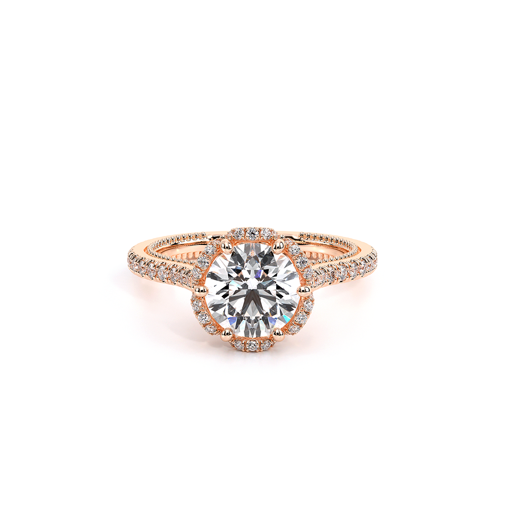 Verragio Halo Round Engagement Ring