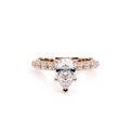Verragio Pave Pear Engagement Ring