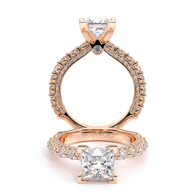 Verragio Pave Princess Engagement Ring