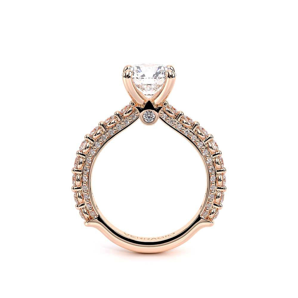 Verragio Pave Round Engagement Ring
