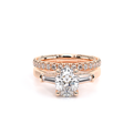 Verragio Three-Stone Oval Engagement Ring