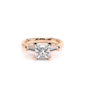Verragio Three-Stone Princess Engagement Ring