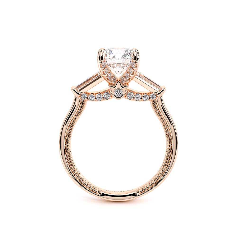 Renaissance-991R-S-14K Rose Gold Round