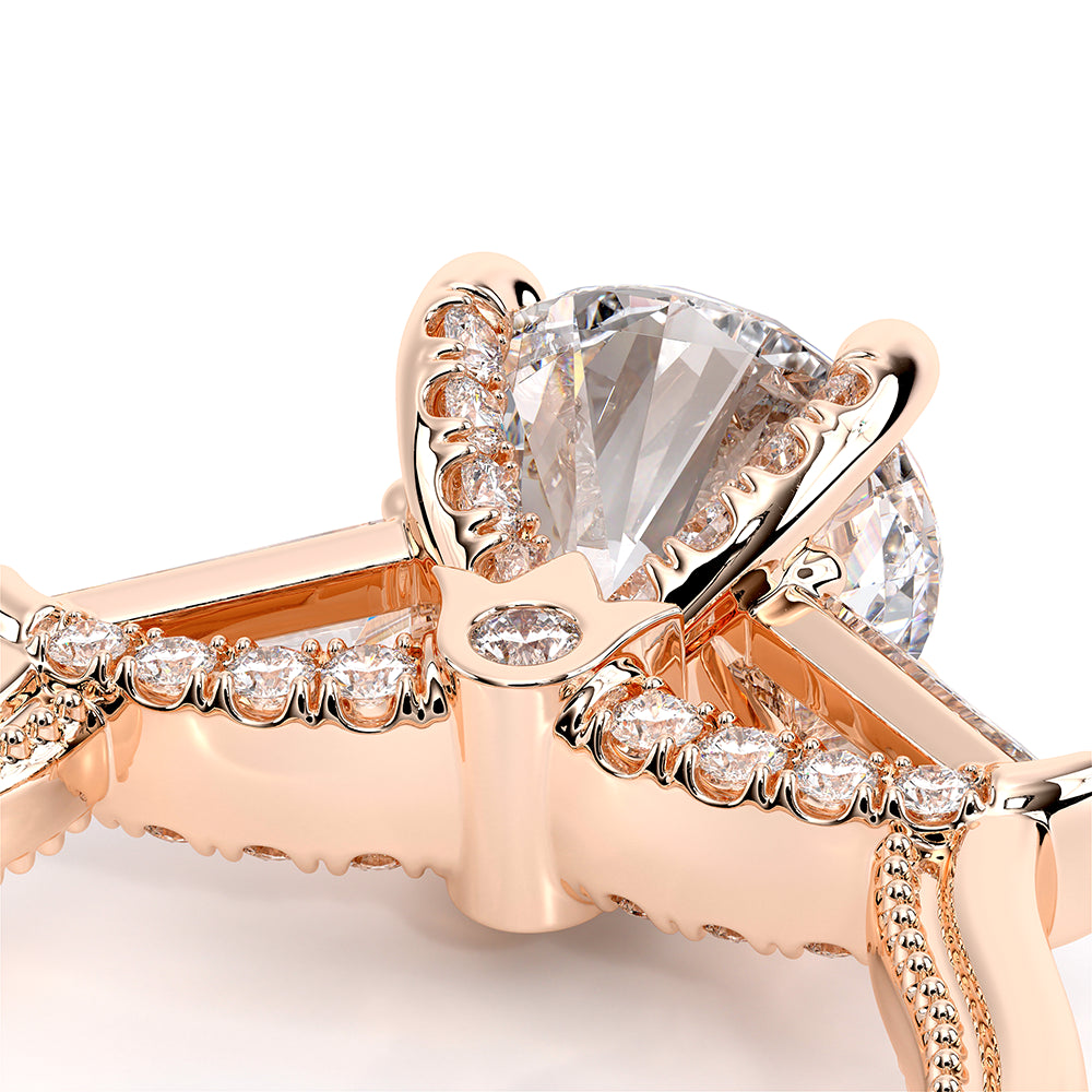Renaissance-991R-S-14K Rose Gold Round