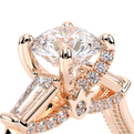 Verragio Three-Stone Round Engagement Ring