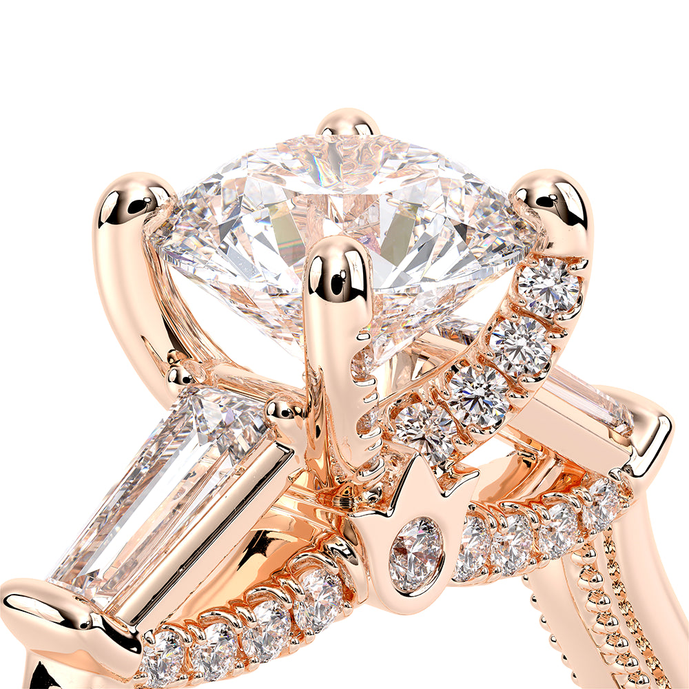 Renaissance-991R-S-14K Rose Gold Round