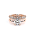 Verragio Three-Stone Round Engagement Ring