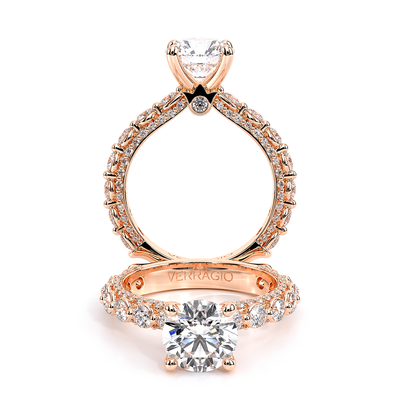 Verragio Pave Round Engagement Ring