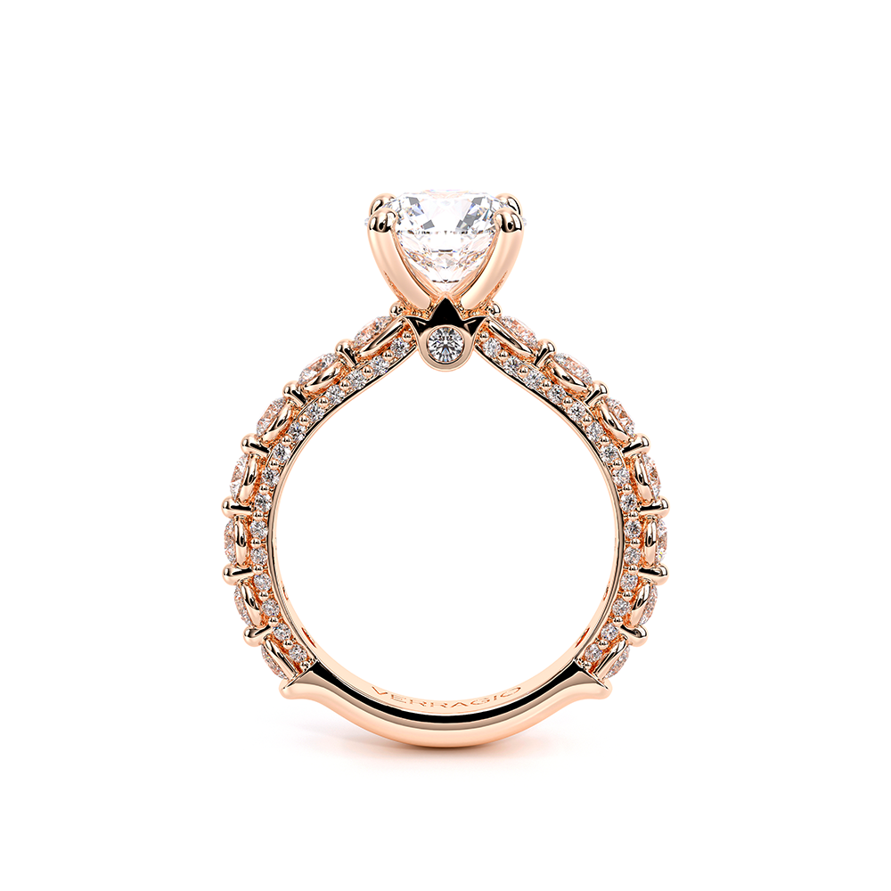 Verragio Pave Round Engagement Ring