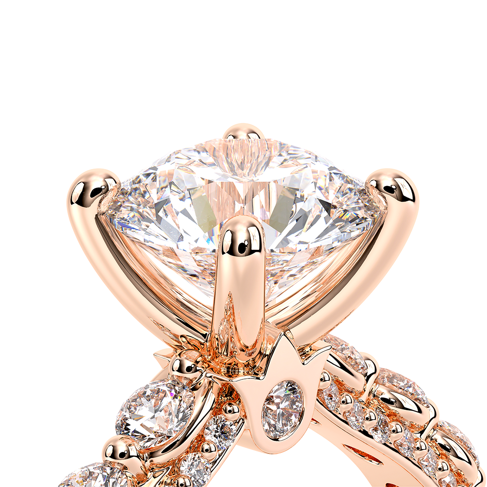 Verragio Pave Round Engagement Ring