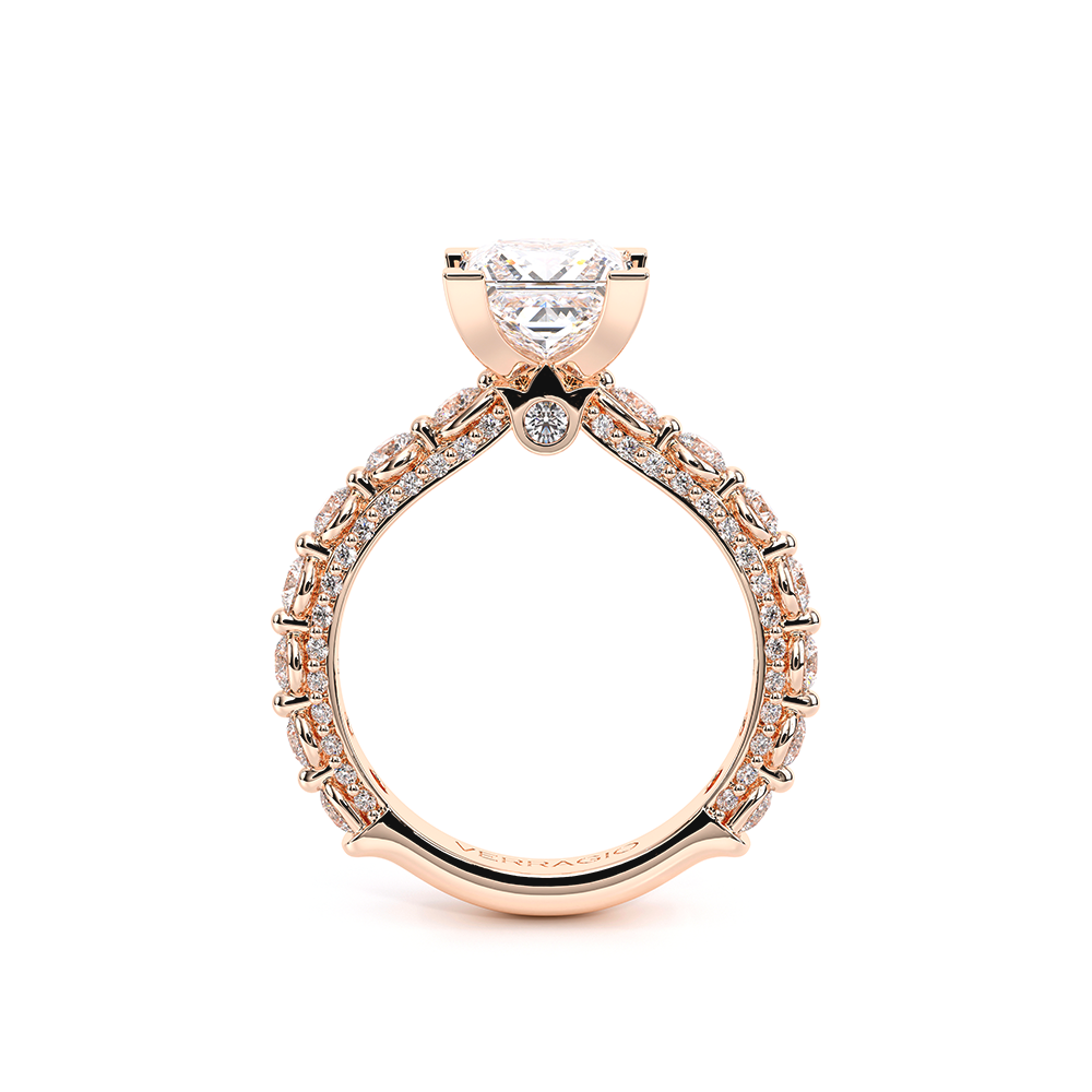 Verragio Pave Princess Engagement Ring