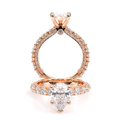 Verragio Pave Pear Engagement Ring