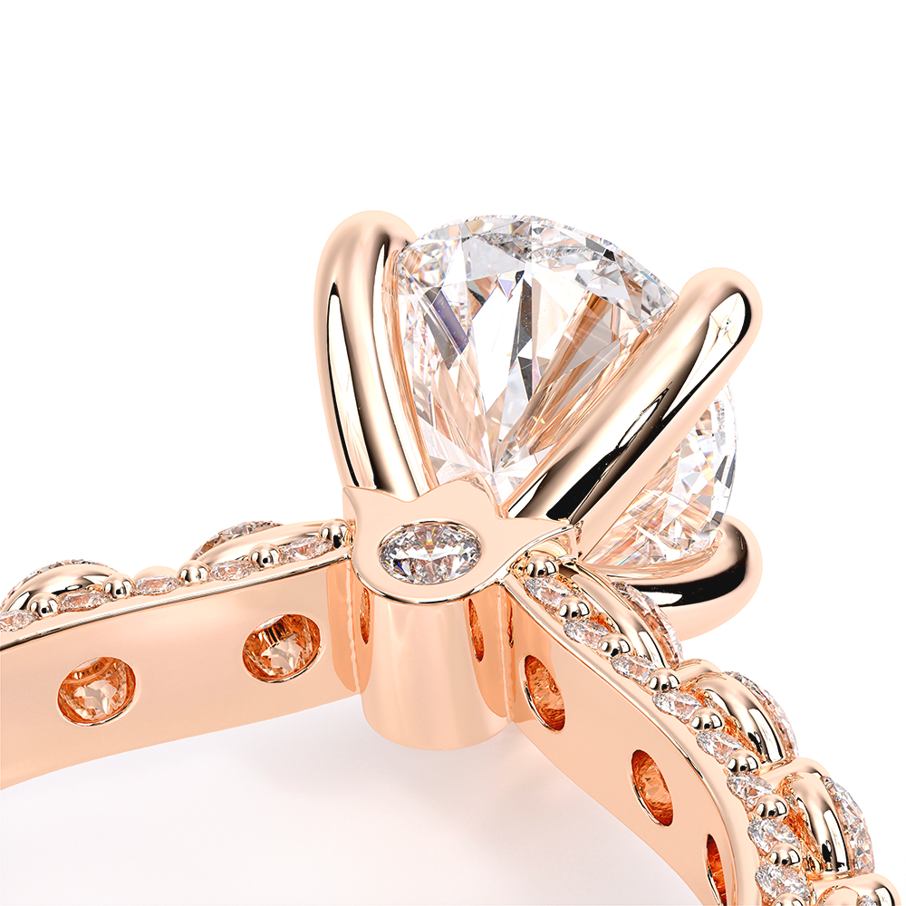 Verragio Pave Pear Engagement Ring