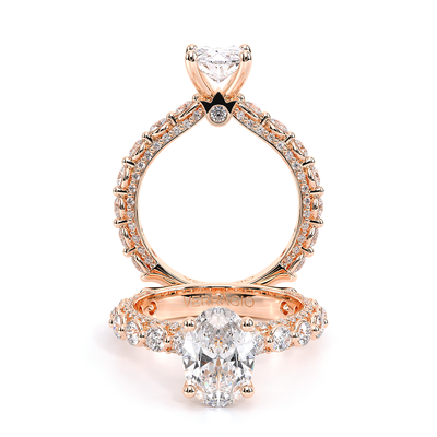 Verragio Pave Oval Engagement Ring