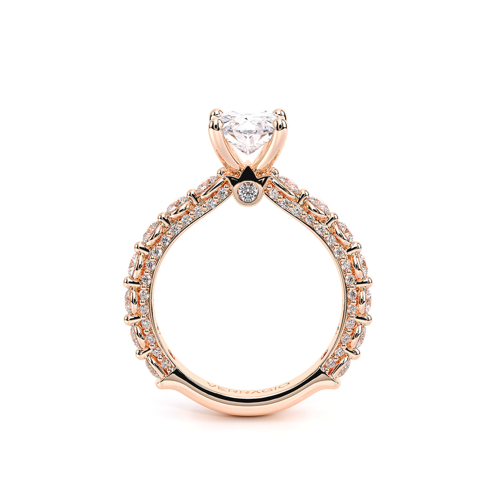 Couture-0488ov25-18k Rose Gold Oval