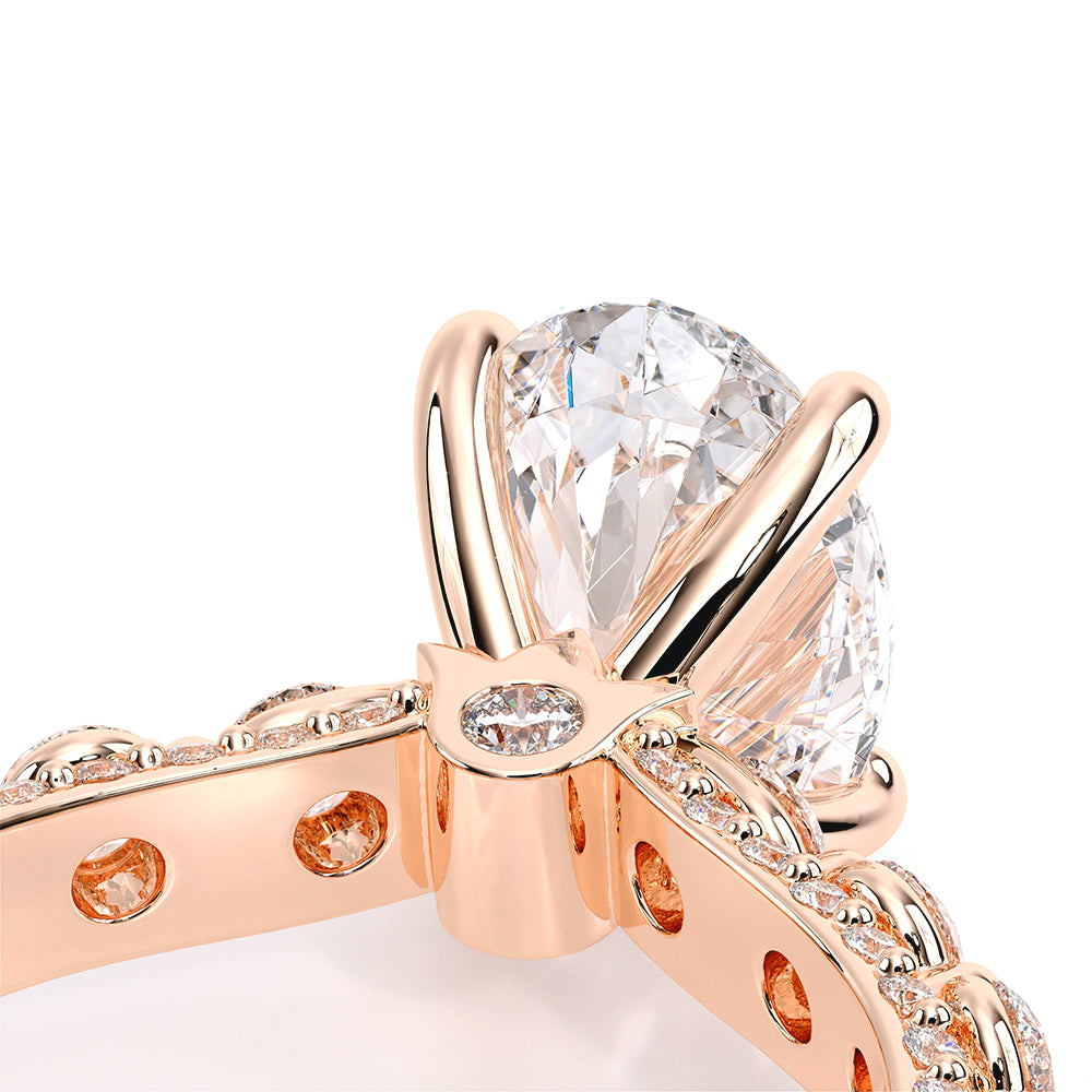 Couture-0488ov25-18k Rose Gold Oval