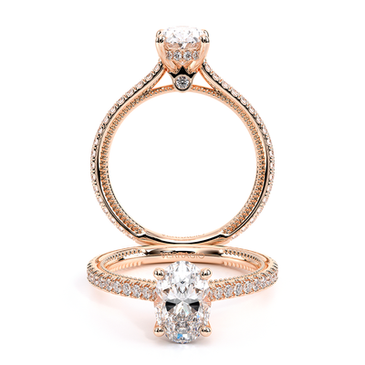 Verragio Pave Oval Engagement Ring