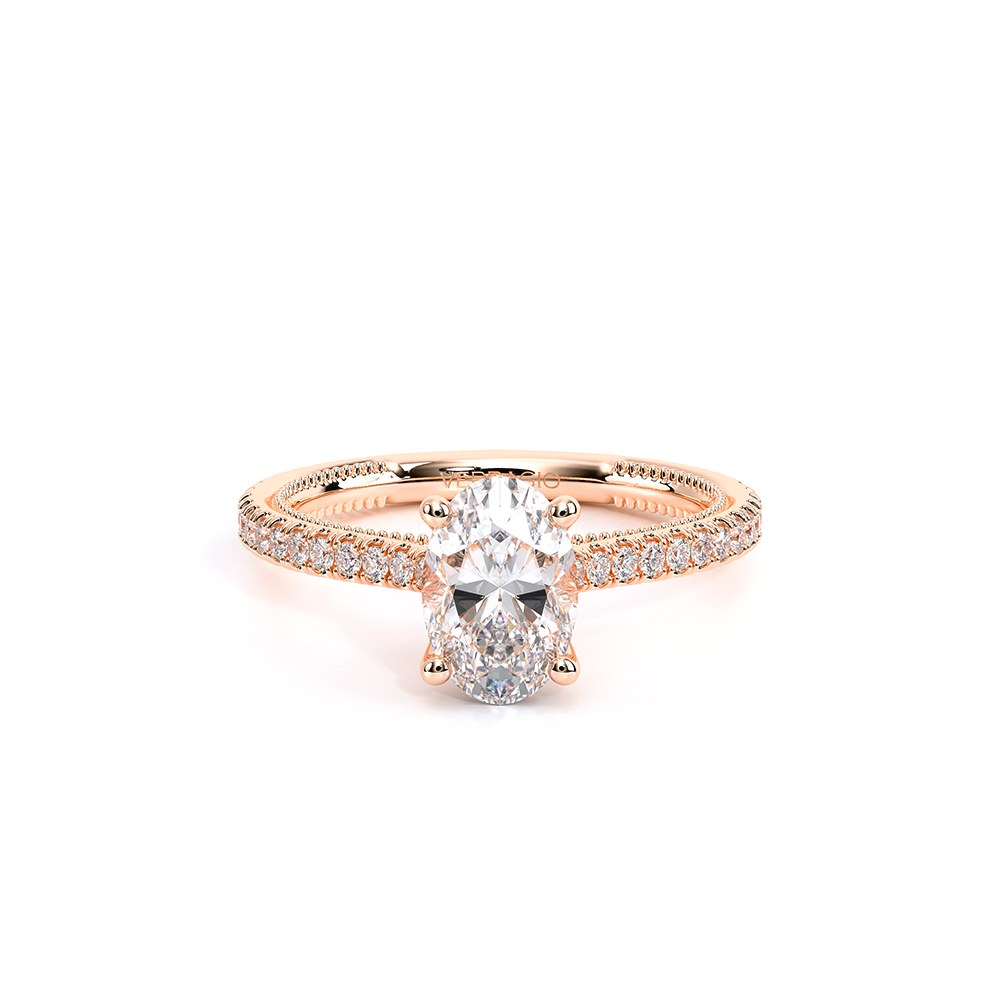 Verragio Pave Oval Engagement Ring