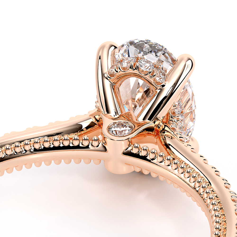 Verragio Pave Oval Engagement Ring