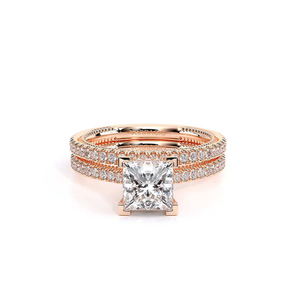 Renaissance-992P13-18K Rose Gold Princess