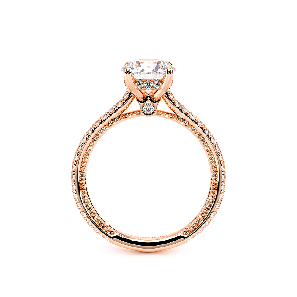 Verragio Pave Round Engagement Ring